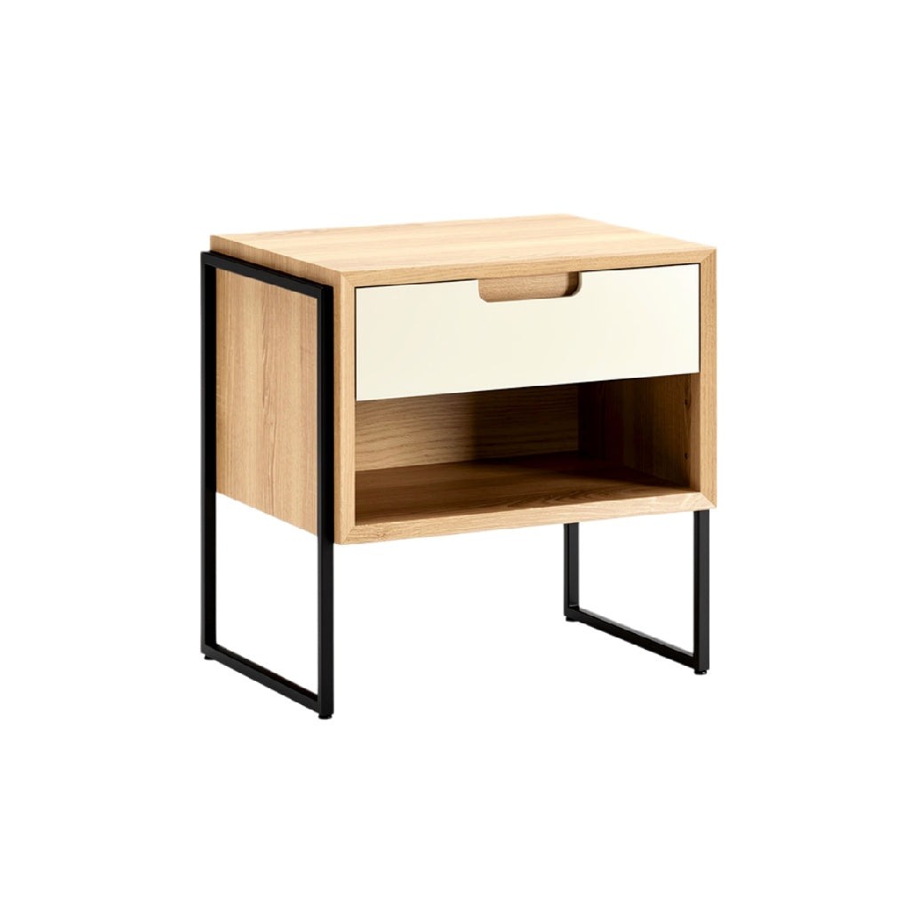 Kast met lade en open vak, modern design